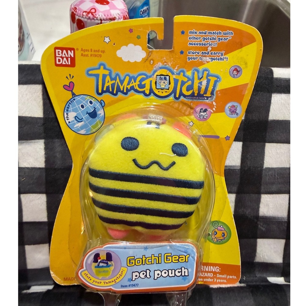 Tamagotchi Connection Gotchi Gear Pet Pouch Simasimatchi Sealed Rare Bubble Bee